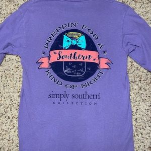 long sleeve simply southern tee